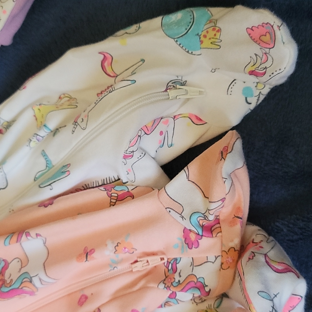 Unicorn footed sleepers - Picture 4 of 4